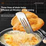 Cooking Tong Non-Slip Easy To Clean Stainless Steel Tongs Cooking Utensils For Bread Dessert Salad Steak Fried Fish Grilled