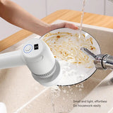 Cordless Electric Spin Scrubber Electric Cleaning Brush LED Display Power Shower Scrubbers for Tub Tile Sink Window