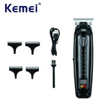 Cordless T-Blade Outliner Trimmer Professional Hair Clipper Beard Razor Hair Cutting Edge Outlines Detail Trimmer