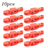 Corrosion resistant Clips Equipment Fisher Plastic Supplies Tools 1/10pcs Clamp Down-riggers Fishing Outrigger