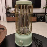 Courtyard Heaters For Europe Garden Outdoor Supplie Terrace Electric Heater Creative Household White Indoor Heater Fireplaces
