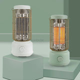 Courtyard Heaters For Europe Garden Outdoor Supplie Terrace Electric Heater Creative Household White Indoor Heater Fireplaces