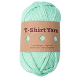 Crochet Yarn Polyester Multicolor Soft Knitting And Crochet Yarn Washable And Slightly Elastic Hand-Knitted Supply For Baskets