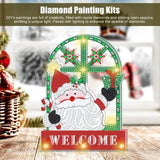 Crystal Rhinestone Christmas Art Kit Crystal Rhinestone Christmas Craft Art Kit Christmas Crystal Rhinestone Embroidery Craft