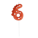 Cute Number Candles Happy Birthday Cake Candles Cartoon Dinosaur Element Colorful Birthday Candles Handmade Number Candle