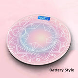 Cute Pink Magic Array Bathroom Scale LCD Display Electronic Digital Scale Body Weighing Scale Smart Body Fat Balance Floor Scale