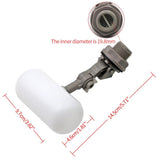 DN20 3/4'' Adjustable Water Float Ball Valve Automatic Fill Float Ball Valve Water Control Switch For Water Tower Water Tank