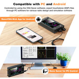 DeepVNA-101 4.3 inch Antenna Analyzer 10k-1.5GHz SWR Meter VHF UHF  Network Analyzer HW3.2 IPS LCD + Metal Case NanoVNA-F