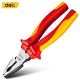 Deli Insulated Cable Cutter Withstand Voltage Of 1000V Cr-V Steel Wire Cutters 6 Inches Auto Repair Tools