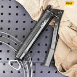 Deli Manual Grease Gun Grease Injector Mini Pistol Grip Gun Heavy Duty Manual Rigid 400CC Capacity Car Oil Refueling Tool