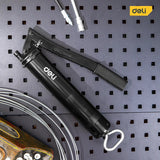 Deli Manual Grease Gun Grease Injector Mini Pistol Grip Gun Heavy Duty Manual Rigid 400CC Capacity Car Oil Refueling Tool