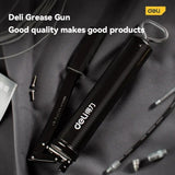 Deli Manual Grease Gun Grease Injector Mini Pistol Grip Gun Heavy Duty Manual Rigid 400CC Capacity Car Oil Refueling Tool