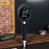 Deli Tire Pressure Meter Car Tire Pressure Watch Long Tube Tire Pressure Gauge Meter Heavy-duty Car Tire Pressure Gauge For Car