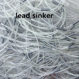 Depth1.2m-1.5m Length 50m 3 Layer Fishing Net Monofilament Network Rede De Pesca Gill Net Outdoor Accessories Nylon Net Tool