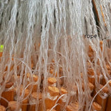 Depth1.2m-1.5m Length 50m 3 Layer Fishing Net Monofilament Network Rede De Pesca Gill Net Outdoor Accessories Nylon Net Tool