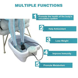 Detox Ionic Mini Foot Spa Bath Massager with Basin Cleanse FootBath Machine Electric Whirlpool Care Massager Arrays Aqua Cleanse