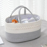 Diaper Bag Organizer Nursery Wet Wipes Container With Compartment Portable Diaper Bag With Handle Changing Table Organization