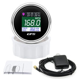 Digital GPS Speedometer 52mm 12V 24V TFT Screen Trip ODO Mph Knot Km/h GPS Antenna For Motor Boat Car RV Speed Meter