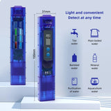 Digital TDS Meter Professional 0-9990ppm Water Quality Tester Drinking Aquarium Pool Filter Meter Total Dissolved Solids Monitor