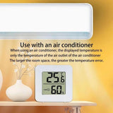 Digital Thermometer Hygrometer Indoor Room Thermometer Temperature And Humidity Monitor Weather Station