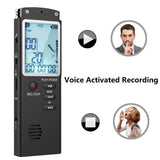 Digital Voice Recorder Mini Spy Professional Dictaphone Audio Recording With WAV,MP3 Player Grabadora De Voz 8GB 16GB 32GB