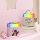 Disney K1 Mini Wireless Microphone Speaker Set Compact Portable Outdoor Phone Audio TV Singing Bluetooth Loudspeaker Box
