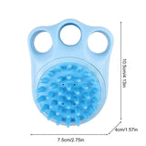 Dog Bath Brush Pets Massaging Bahing Scrubbers With Non-Slip Handles Dogs Hair Care Accessories For Pet Hospital Home Pet Store