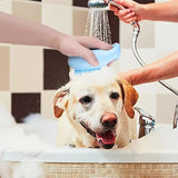 Dog Bath Brush Pets Massaging Bahing Scrubbers With Non-Slip Handles Dogs Hair Care Accessories For Pet Hospital Home Pet Store