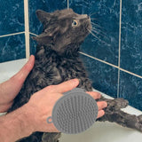 Dog Brush For Bathing TPR Dog Grooming Soothing Shampoo Brush Pet Supplies Comb Dog Brushes For Home Pet Hospital Pet Shelter