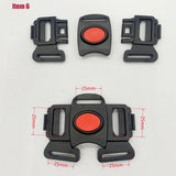Dog Carrier Accessories Stroller Buckles Baby Highchair Replacement Part Seat Belt Harness Restraint Safety Straps Fastener