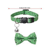 Dog Collar With Bowtie Spooky Pumpkin Spider BowTie Collars For Pets Dogs Apparel Accessories For Photography Wedding Home