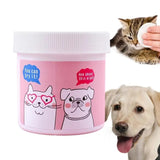 Dog Ear Eye Wash Pads 120PCS Dog Cat Face Wash Pads Gentle Wipes Pet Supplies For Paws For Hiking Traveling Home Pet Shelter Pet