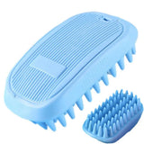 Dog Grooming Brush TPR Skin-Friendly Pet Brush Long Short Haired Hamsters Medium Large Rabbits Combs For Pet Hospital Pet
