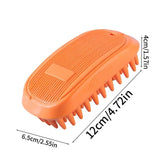 Dog Grooming Brush TPR Skin-Friendly Pet Brush Long Short Haired Hamsters Medium Large Rabbits Combs For Pet Hospital Pet