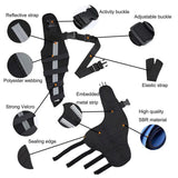 Dog Leg Brace For Acl Dog Hip Joint Care Support Brace Adjustable Breathable Dog Leg Sleeve Compression Support For Dog Torn ACL