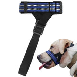 Dog Muzzles Unwanted Chewing Prevent Dogs Mouth Muzzles Night Reflective Large Dogs Training Supplies For Home Outdoor Playing