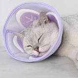 Dog Protection Collar Puppy Pet Collar Neck Soft Dog Anti Lick Cone Grooming Dog Collar Cone Breathable Dog Collar For Kitten