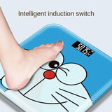 Doraemon Weight Electronic Scale Household Accurate Rechargeable Slimming Apparatus Adult Student Cute Cartoon Body Scale