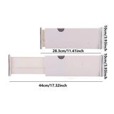 Drawer Organizer Clothes Dresser Separators Dividers For Grocery Organization Closet Storage Accessories For Bedroom Study Room