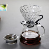 Drip Coffee Pot, Coffee Pot Funnel, Filter Mug Straight, Twill
