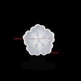 Dropping Glue Mold Flower Coaster Mold Set Crystal DIY Mirror Resin Petal Fruit Tray Silicone Mold