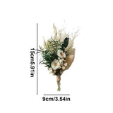 Dry Flower Decor Dried Mini Flowers Decor Reusable Natural Reed Grass Decor Bouquet Boho Wedding Decorations For Birthday Cake