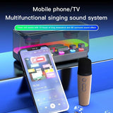 Dual Wireless Dynamic Microphones Speaker Home KTV Outdoor Party Portable Handheld Karaoke Wireless Microphone with Speaker