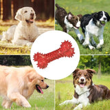 Durable Dog Chew Toys Natural Non-Toxic Anti-bite Puppy Spiky Bone Toy For Small Medium Large Dogs Pet Chew Bone Toy Stick