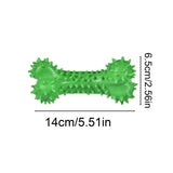 Durable Dog Chew Toys Natural Non-Toxic Anti-bite Puppy Spiky Bone Toy For Small Medium Large Dogs Pet Chew Bone Toy Stick