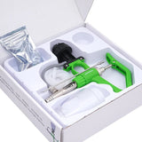 E Style 5ml/2ml/1ml Automatic Animal Continuous Metal Syringe Veterinary Equipment With Bottle Vaccination Double vaccine bottle
