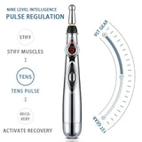 EMS Foot Massager Electronic Acupuncture Massage Pen Neck Toner Body Massager Trainer Electrical Muscle Stimulation Massage
