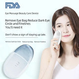 EMS Microcurrent Eye Massager Eye Care Beauty Instrument Vibration Heating Relieves Fatigue And Dark Circles Pouch