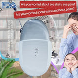 EMS Microcurrent Eye Massager Eye Care Beauty Instrument Vibration Heating Relieves Fatigue And Dark Circles Pouch