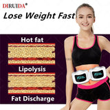 EMS Muscle Stimulation Anti-cellulite Massager for Body Massager Eletric Belly Slimming Fat Burner Abdominal Muscle Stimulator